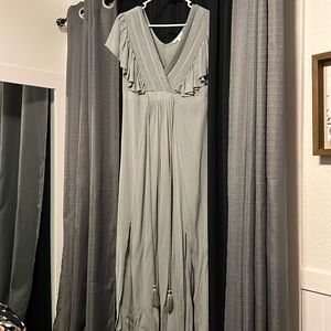 Baltic Born formal dress. Worn once for a wedding. Sage green size small.